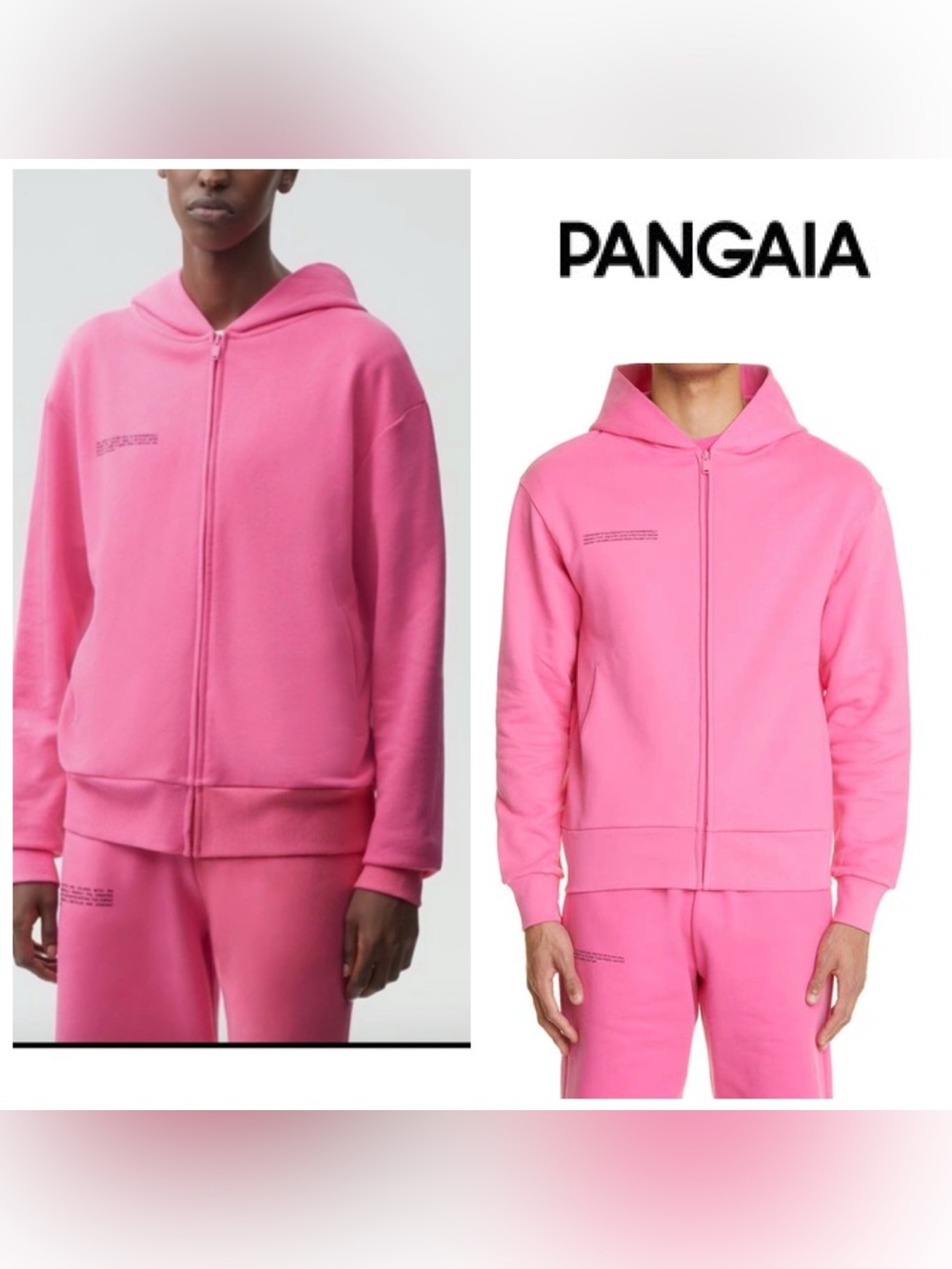 Pangaia 365 Signature Hoodie Zip Up Unisex